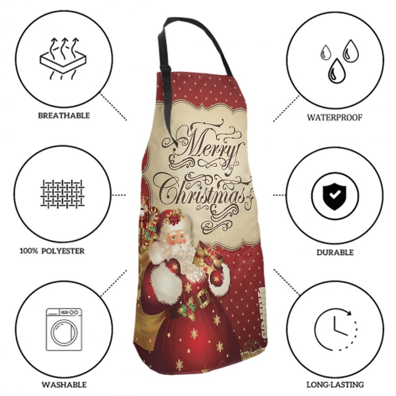 Giwawa Apron Unisex Resistant 33 x 28 inches with 2