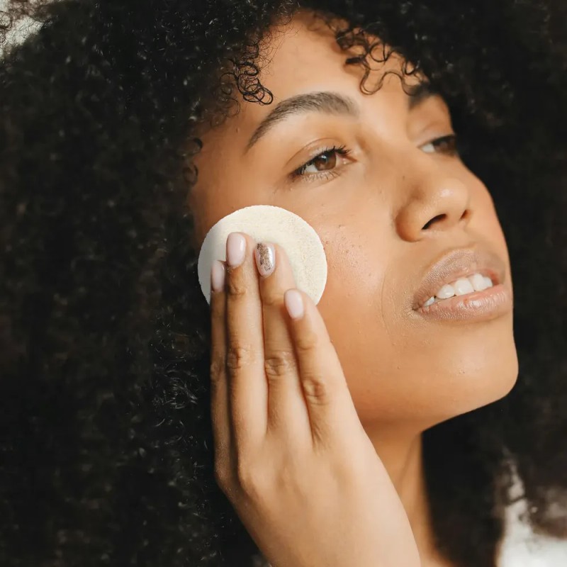 Almohadilla Exfoliante Facial De Limpieza Profunda, 6 Unidad