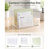 Haohaio Clear Acrylic Mail Organizer & Vertical Envelope Holder