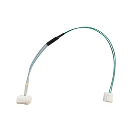 CEIEVER Temperature Sensor Replacement Parts, Temperature Sensor Replacement Parts, Wiring Harness Compatible Sensor, Stainless Steel Sensor Connection Head, Used to Connect the Sensor Needle (White)