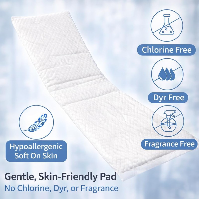 Vakly Postpartum Pads 6" x 17" (40 Pack) – XL