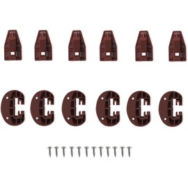 6Set Drawer Slides for kenlin Rite-Trak II Replacement 168 Track Guides,Rite-Trak II Replacement for Rite-Trak II Model #168 Drawer Guide Glide,Commercial Slide Style Drawers Drawer Slides(6)