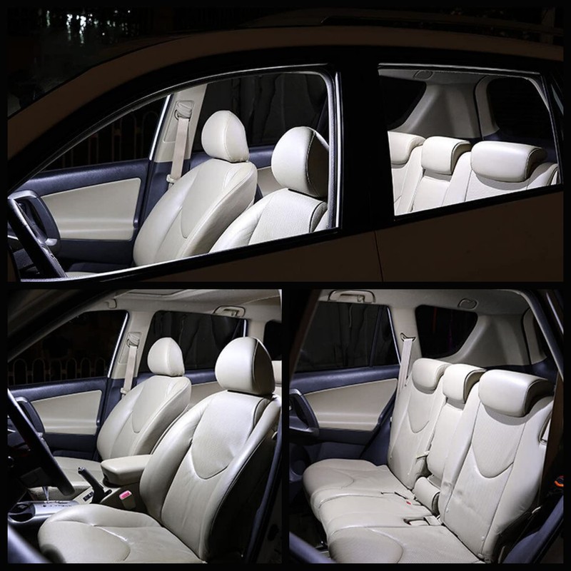 7PCS White Interior LED Lights Kit for Toyota GR86 Subaru
