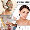 10 PCS Face Mask Brush Soft Facial Fan Brush Acid