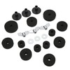 21Pcs Cymbal Replacement Accessories Felts Sleeves Wing Nuts Washers for