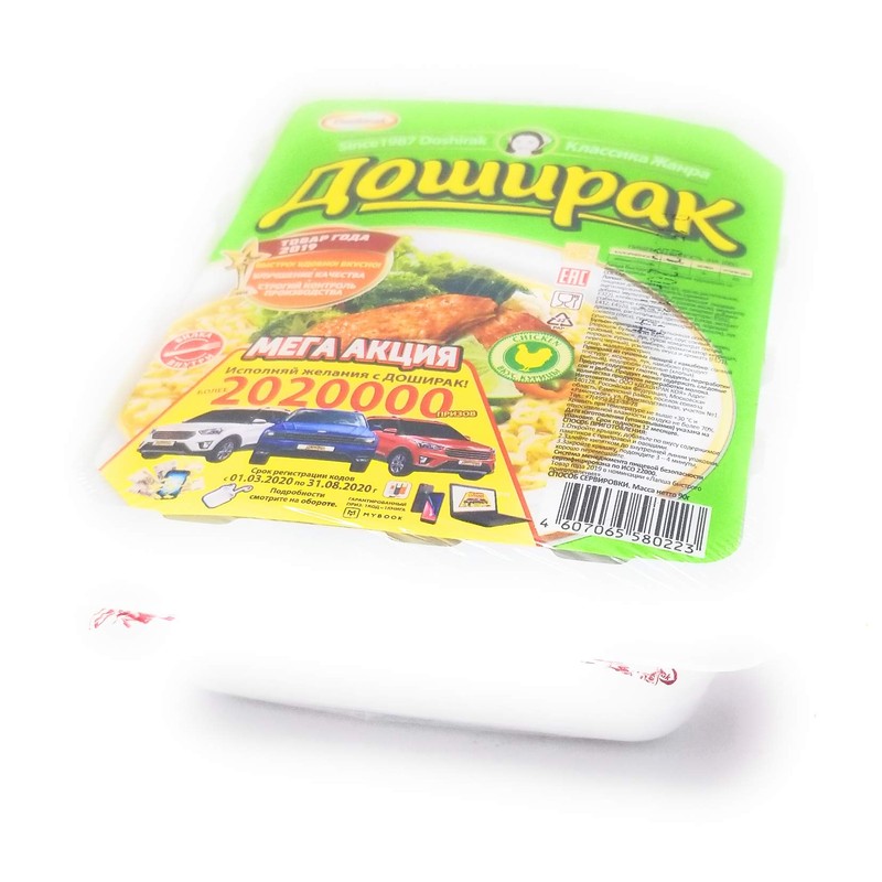 Paldo DOSHIRAK Oriental Style Noodle 90 grams Made in Russia