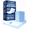 TANNESS 50 x Disposable Bed Pads - 90x60cm Pads Women
