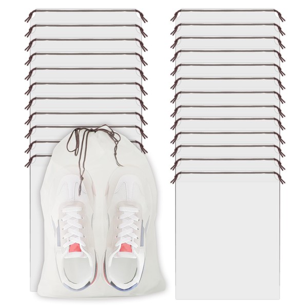 Pack of 26 Shoe Bags with Drawstring (30 x 40