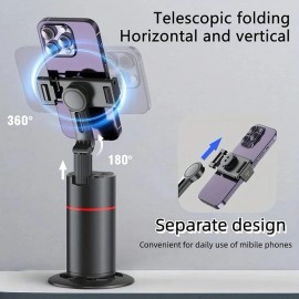 Unbranded Auto Face Tracking Tripod 360° Rotating Camera Stand with Remote/Gesture Control