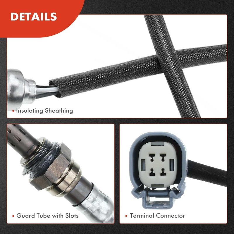 A-Premium Sensor de oxígeno O2 compatible con Ford Escape 2017-2018,