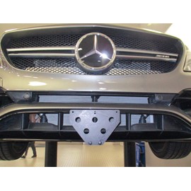 STO N SHO Front License Plate Bracket Compatible with 2018-2019 Mercedes AMG CLA 45 (SNS184)