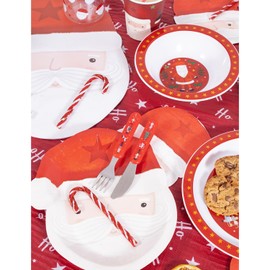 YöL Christmas Kids Santa And Nutcracker 3 Piece Cutlery Set Xmas Toddler Stocking Filler