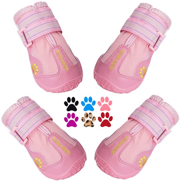 QUMY QUMY Dog Shoes for Large Dogs, Medium Dog Boots