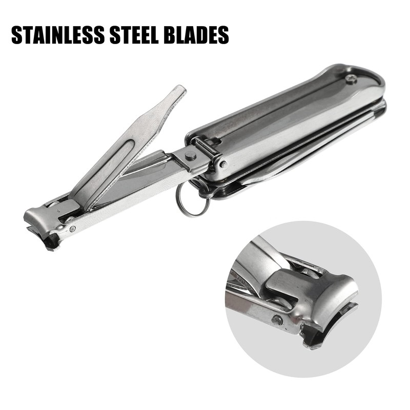 VOCOSTE Nail Clippers Multifunctional Men and Women Stainless Steel Nail