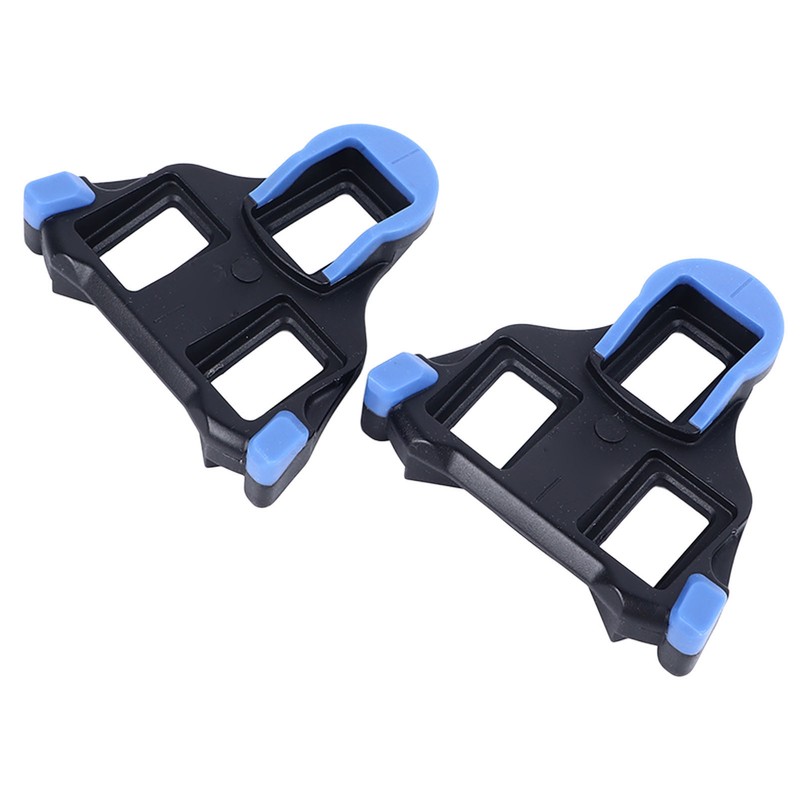 Bicycle Cleats Enhance Stability Grip Foot Pedal Self Locking Tabs