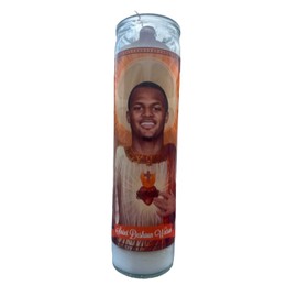 Deshaun Watson Prayer Saint Devotional Candle