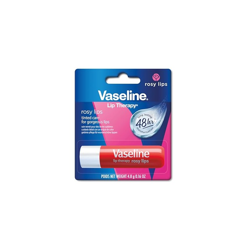 Vaseline Lip Therapy Rosy Tinted Lip Balm with Sweet Almond