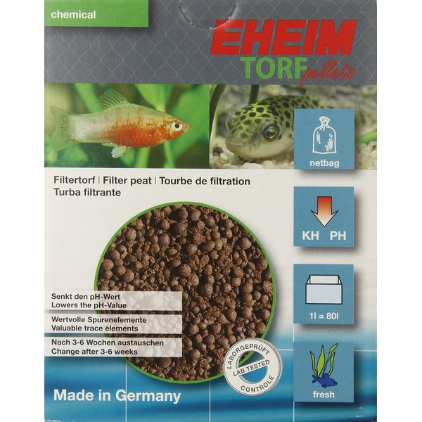 Eheim AEH2511051 Torf Pellets Filter Media for Aquarium, 1-Liter