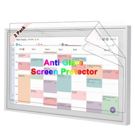 2 Pack Anti Glare Screen Protector Compatible with Skylight Calendar 15 inch | Calendar Anti-Glare,Clear Touch,Matte Film Skin,Anti-Scratch,Anti-Reflective