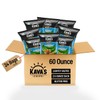 Kava's Plantain Chips, Lightly Salted Chips - 24 Packs Vegan