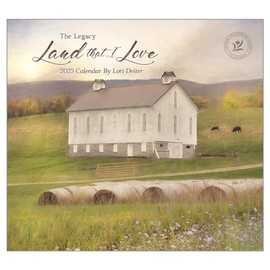 Legacy Land That I Love 13 x 12 Paper 2025 Hanging Wall Calendar