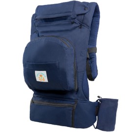 Sooth&Soothe Mobility Max Baby Carrier Newborn from Birth Lightweight Ergonomic Baby Sling 4 Carrying Positions Soft with Changing Mat On the Go 6 Practical Pockets Sling Baby Newborn