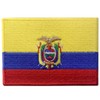 Ecuador Flag Embroidered Emblem Ecuadorian Iron On Sew On National