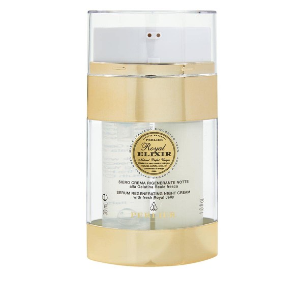 Perlier Royal Elixir Double Youth Night Serum/Cream 1.0 fl oz