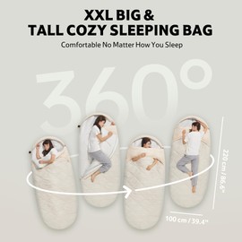 Naturehike Sleeping Bags for Adults, PS100 Brown