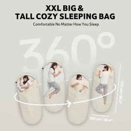 Naturehike Sleeping Bags for Adults, PS100 Brown