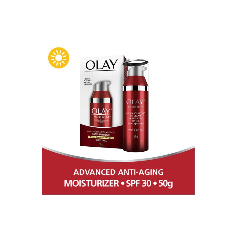 Olay Regenerist Micro-Sculpting Face Cream Moisturiser SPF30+ 50g
