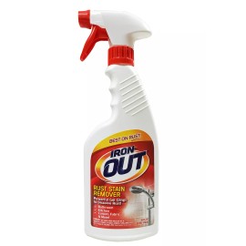 Iron OUT Spray Gel Rust Stain Remover, Remove and Prevent Rust Stains, 16 Ounce