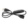 USB5V Thermostat Extension Cord Male in Female Out Flexible PVC