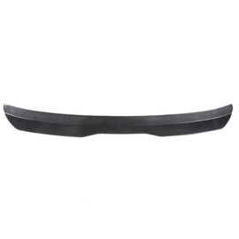 Rear Window Roof Spoiler Visor Deflector Universal Fit Reduce Resistance Window Top Lip Molding Trim Carbon Fiber Style