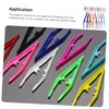 TOVINANNA 60pcs Eyebrow Tweezers Grooming Clips for Precise Trimming and