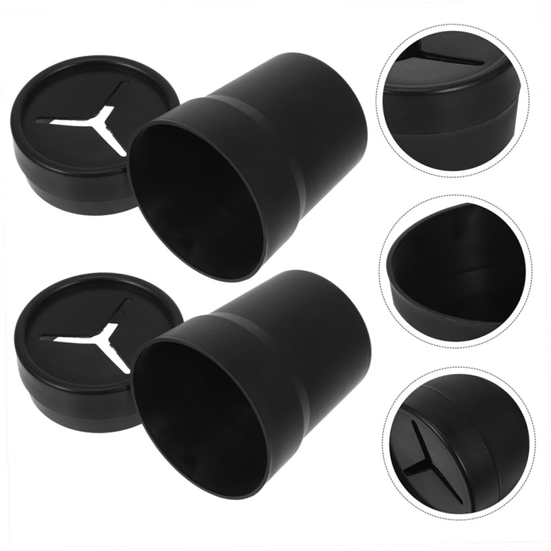 FUNOMOCYA Pcs Car Trash Can Cup Holder Compact Mini Trash