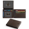 RUNBOX Men's Leather Bifold Stylish Wallet for Men 15 Slots