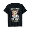 Funny Gamer Axolotl Kawaii Mission Complete 100 Days of T-Shirt