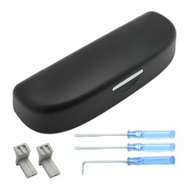 Zreneyfex Glasses Holder Sunglasses Case Replacement for Toyota Corolla 2019 2020 2021 2022 2023 2024 Replacement for Honda Civic 2016 2017 2018 2019 2020 2021 2022 2023 2024 (Black)