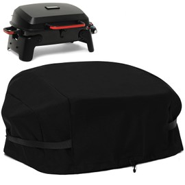 Cover for Megamaster 820-0065C 1 Burner Grill | Waterproof and Windproof Tabletop Gas Grill Cover for Megamaster, UV/Tear Resistant | No Disconnect Needed for Propane Tank (Cover Only)