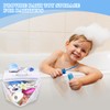 Large 2-Compartment Bath Toy Organizer – Mesh Shower Storage with