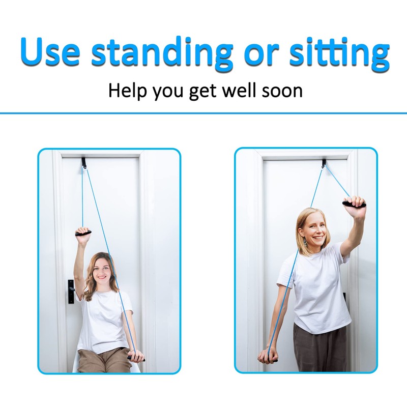 Shoulder Pulley Over The Door Physical Therapy System, Exercise Pulley,