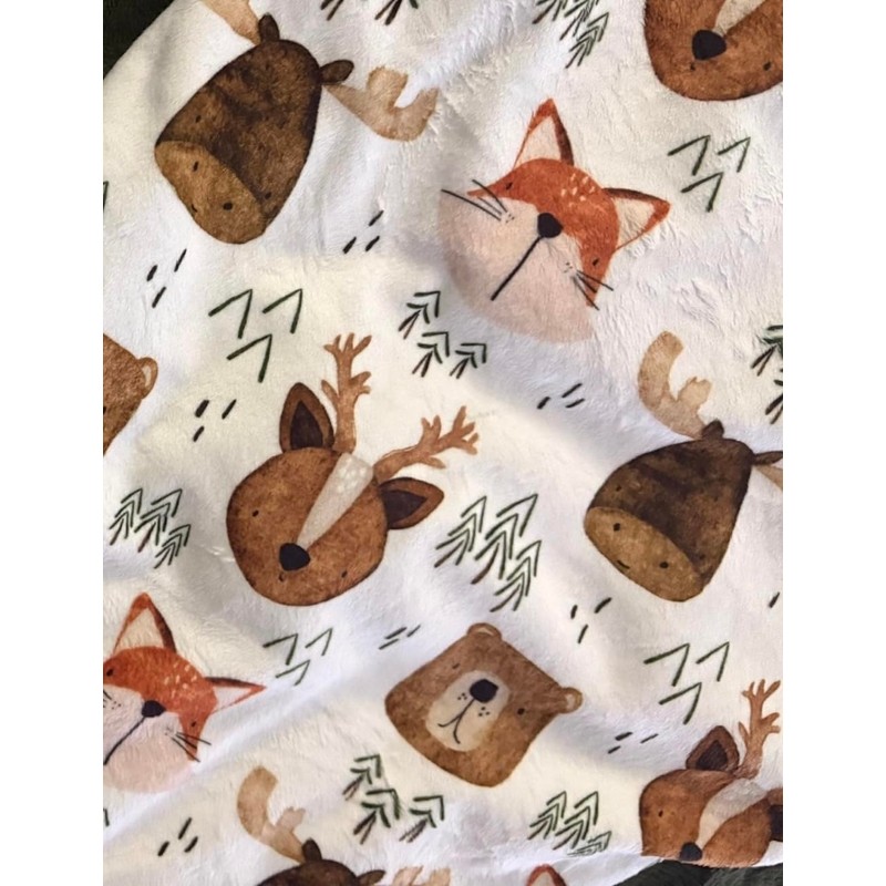Baby Blanket for Boys Girls,Soft Minky Blanket with Double Layer