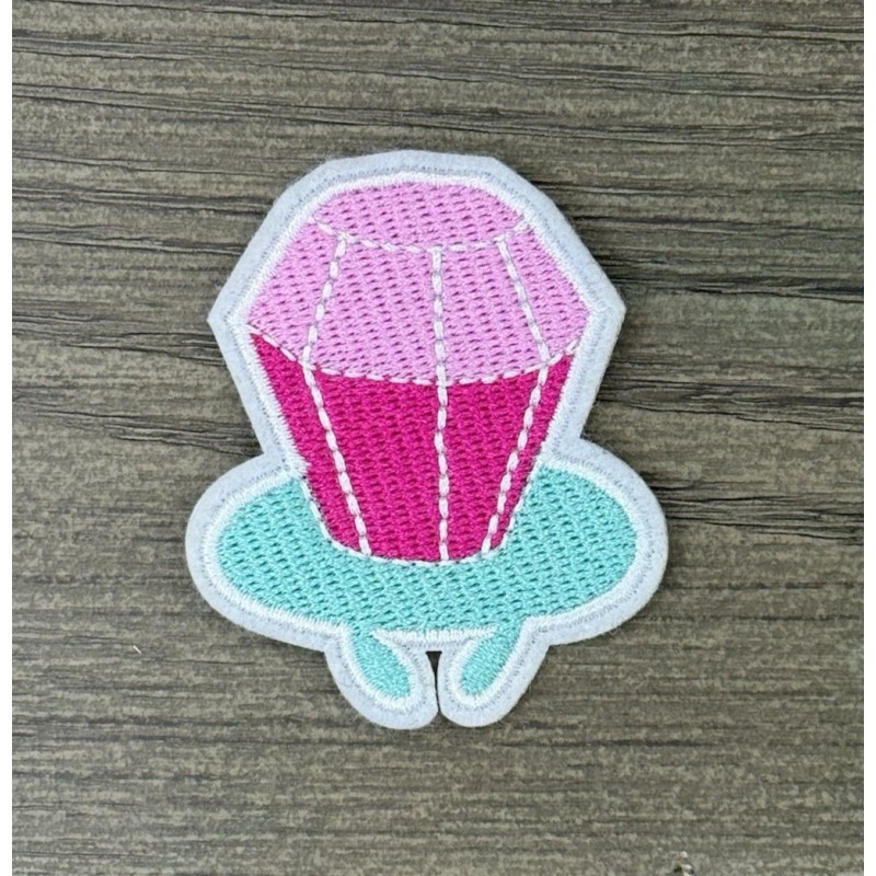 RING POP CANDY FOOD IRON ON EMBROIDERED PATCH 2.4" X