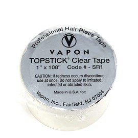 Vapon Double Sided Medical Grade Adhesive Tape Roll, 1 Inches x 108 Inches-Clear