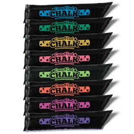Alex: Crazy Cool Chalk - Refill 8 Pack - 8 Chalk Pks, Works with Crazy Cool Chalk Line, Outdoor Sidewalk & Driveway Art, Kids Age 5+