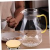 Ciieeo Glass Beverage Serving Pitcher with Lid Elegant Iced for