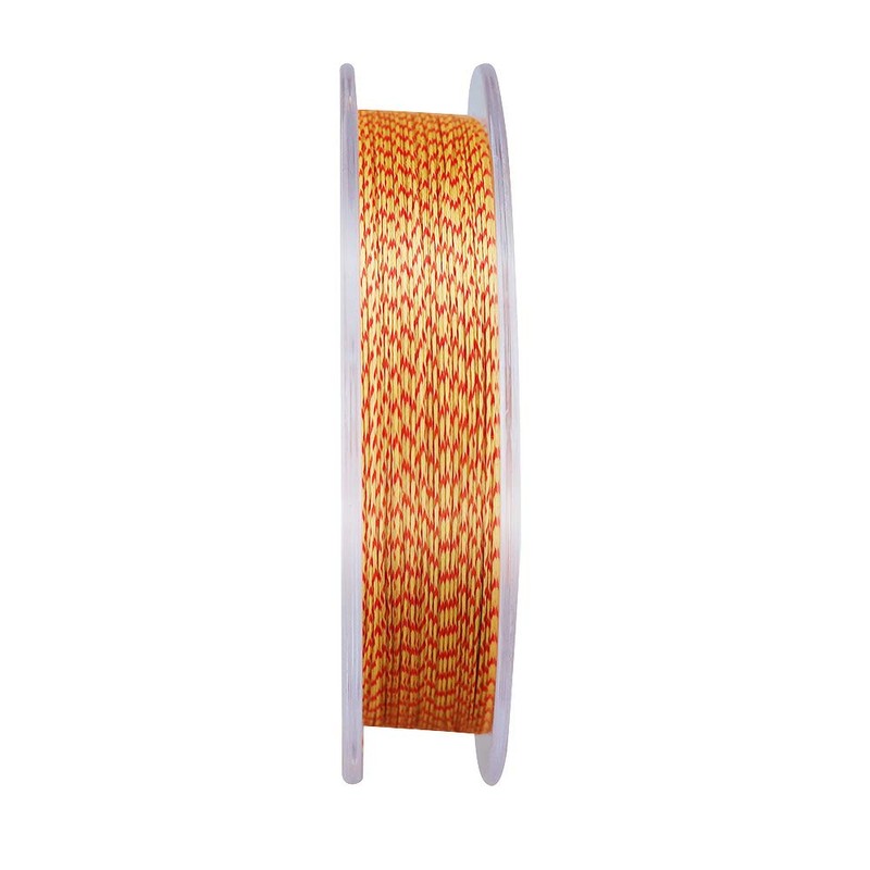 Warknife Fishing Line X8 Fishing Line 200m Red & Yellow