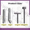 Swpeet 4Pcs Adjusting Valves Tools Set, Motorcycle Engine Valve Screw