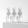 Portable Travel Bubble Foam Containers 3 x 30ml, Single / 휴대용 여행용 버블폼 거품 용기 30ml 3개, 단일